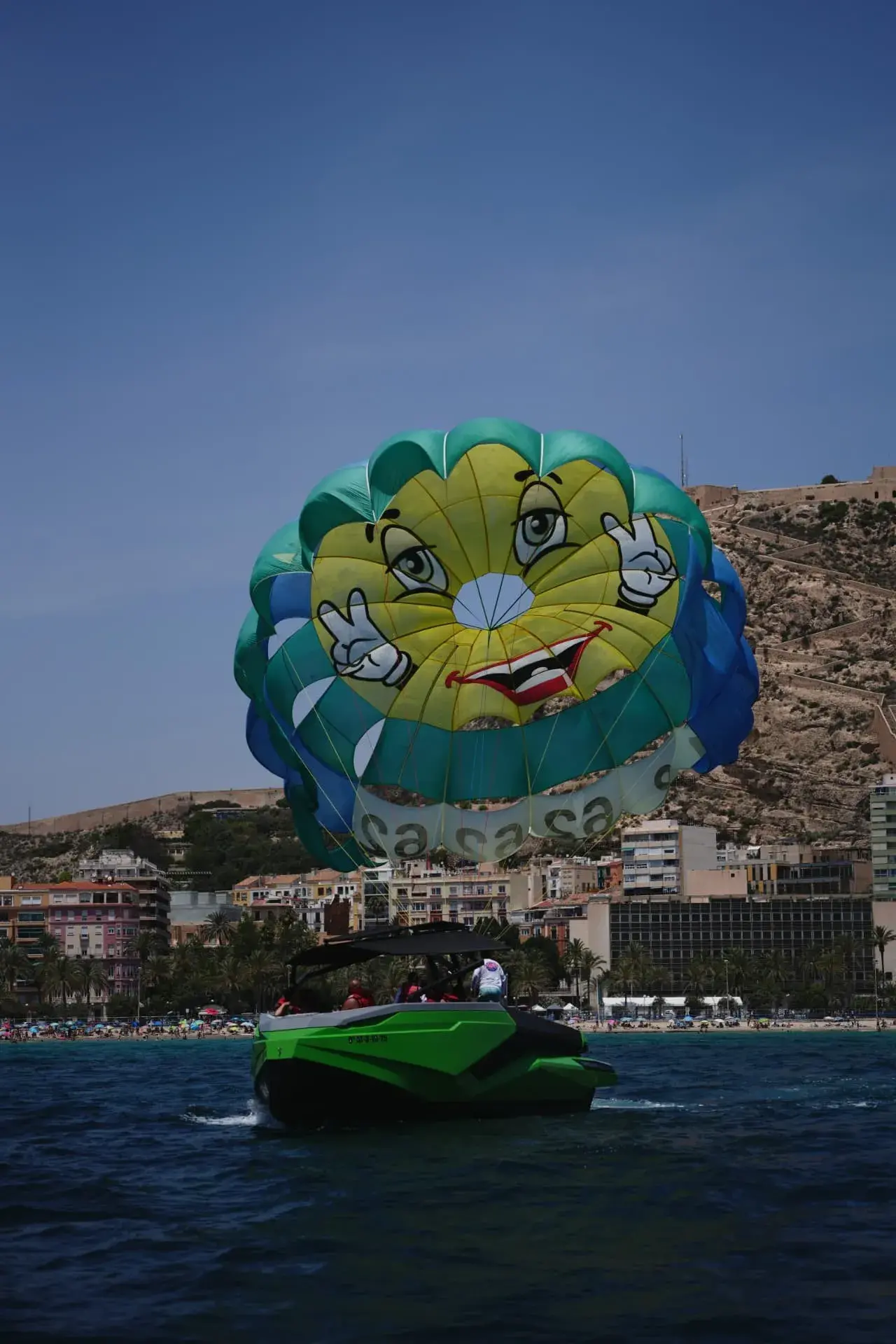 parasailing